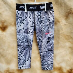 Nike Girls Dri Fit Tropical Leggings